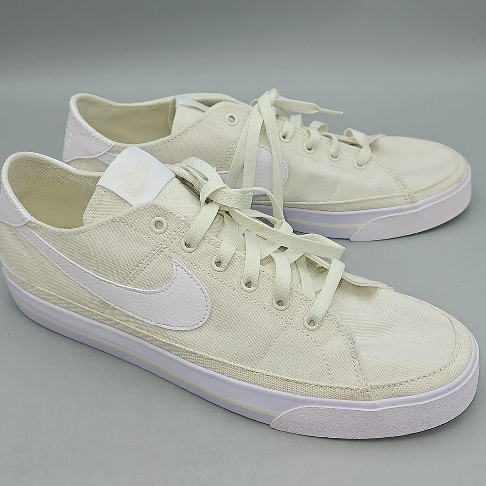 Nike Men’s Court Legacy Canvas Sea Glass / White / Casual Lifestyle  Men 10.5